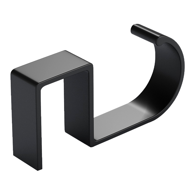 Desk hook made of space aluminum, self-adhesive