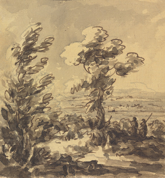 Landscape with Trees in Foreground between 1762 and 1783