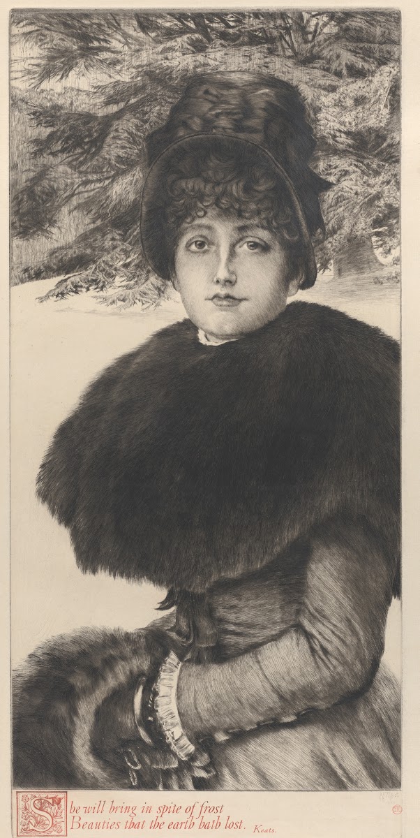 A Winters Walk 1880