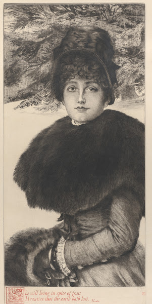 A Winters Walk 1880