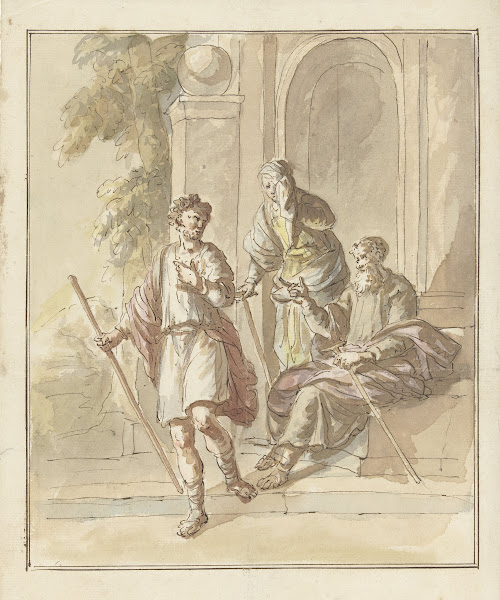 Jakob vlucht uit zijn ouderlijk huis 1677   1755