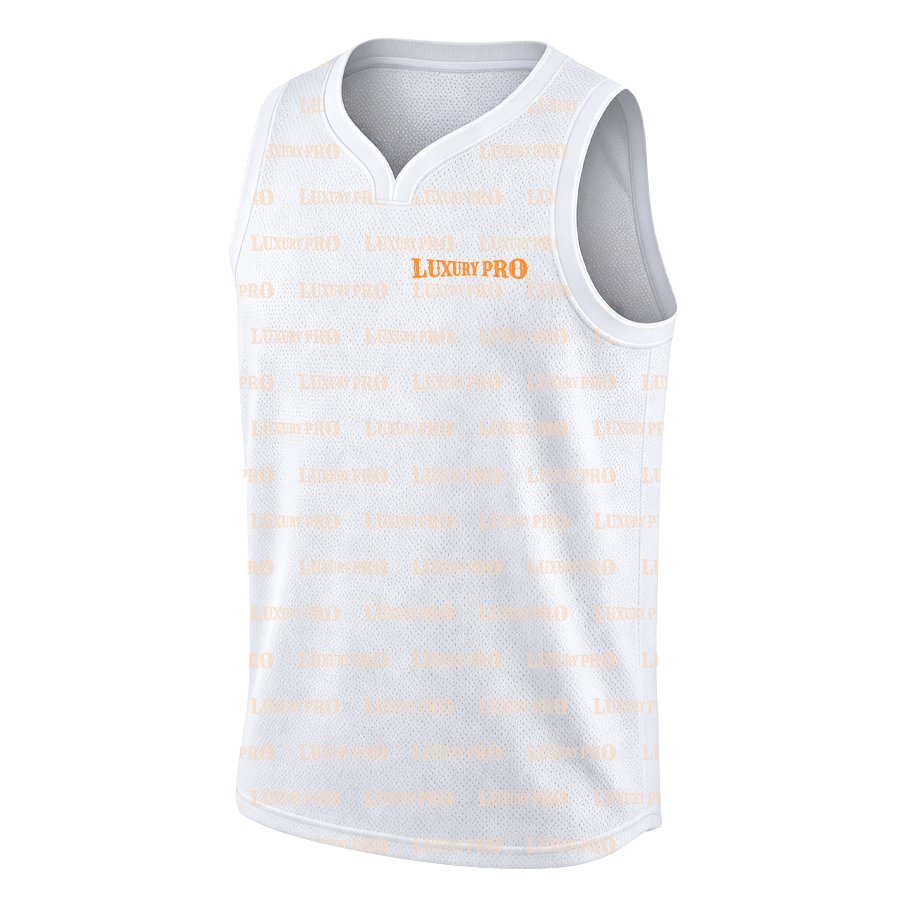 AOP Mesh V Neck Basketball Uniform