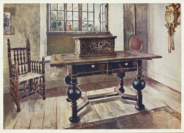 An early Virginian colonists parlour 1910   1911