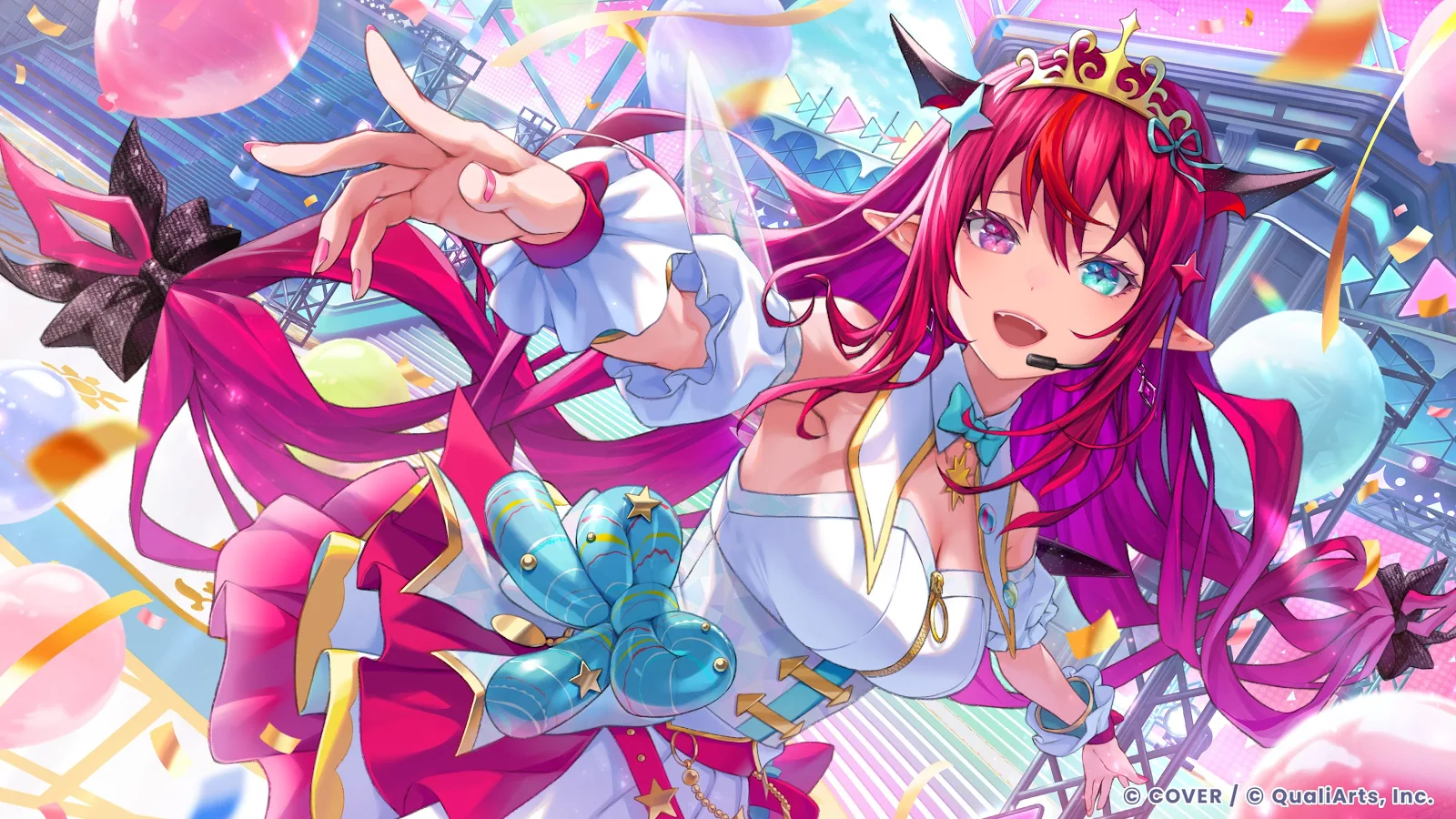 IRyS From Hololive English - Anime Digital Art 4K Wallpaper (3840x2160)