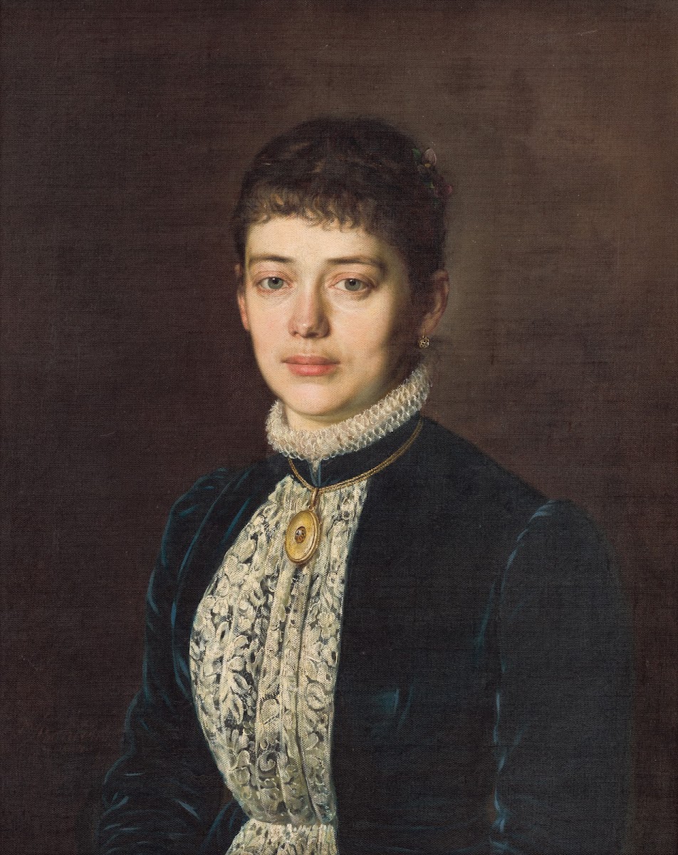 Portrait Of Mrs M Mandelíková 1884