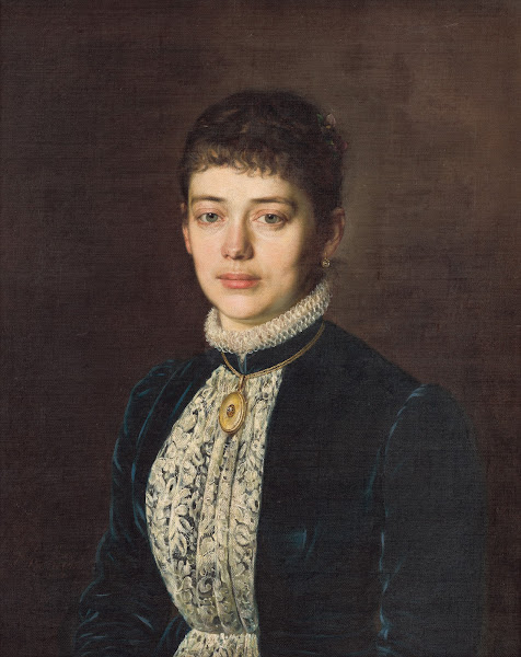 Portrait Of Mrs M Mandelíková 1884