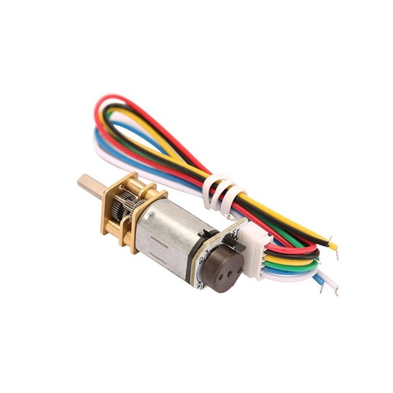 Geared Motor with Encoder (150 RPM)