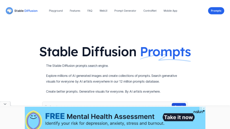 Captura de Stable Diffusion Prompts
