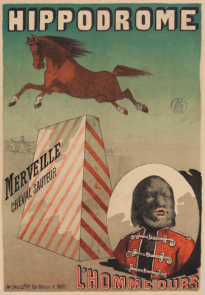 Hippodrome Merveille Cheval Sauteur Lhomme Ours 1884 1886