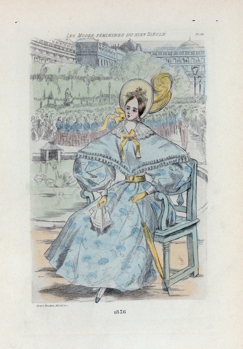 1836 Womens fashion in nineteenth century Paris 1902