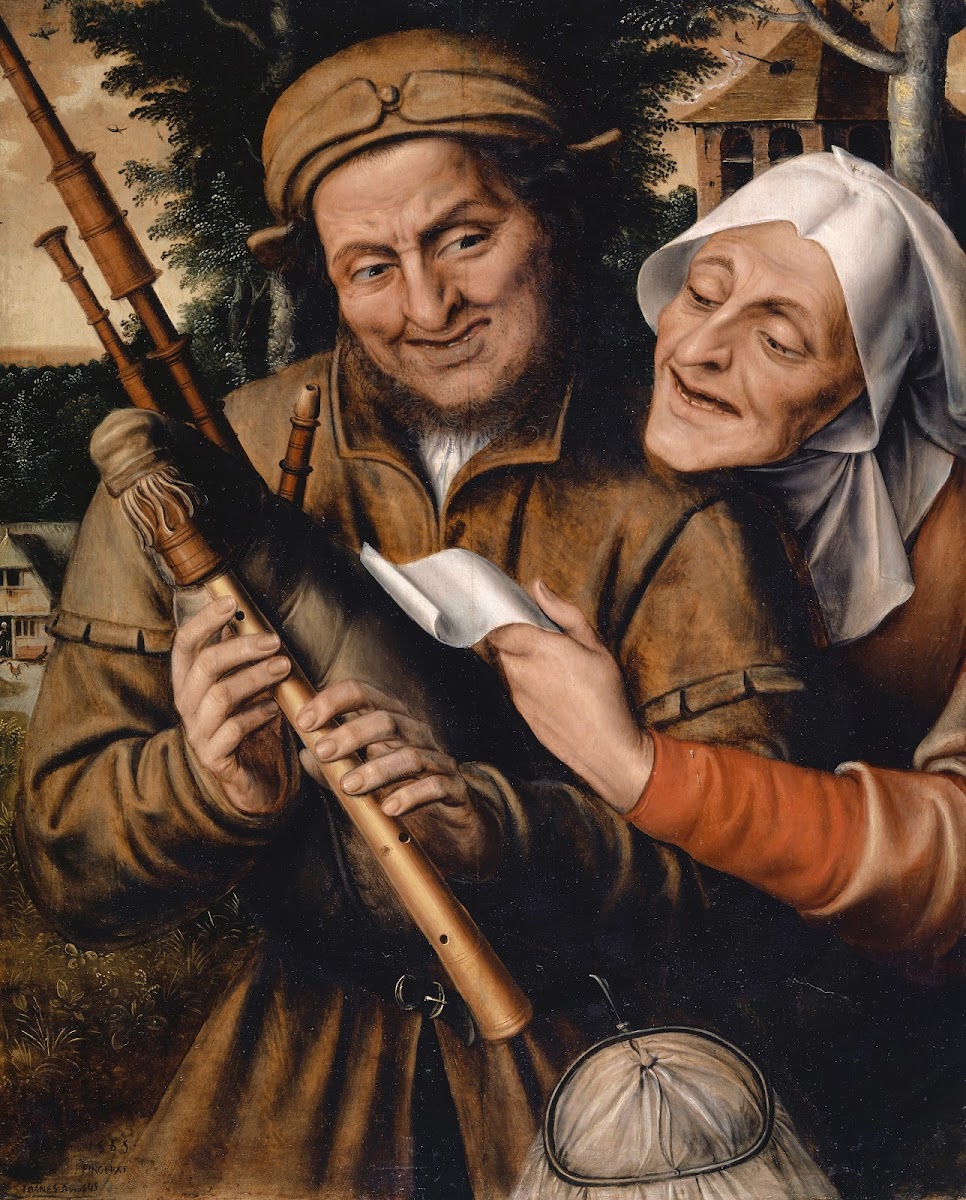 Couple Making Music 1565