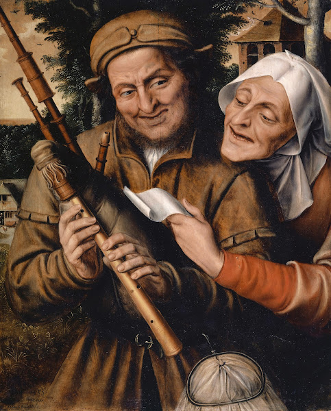 Couple Making Music 1565