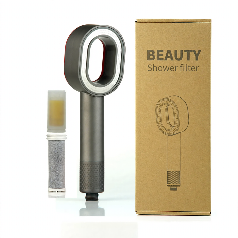 3-in-1 Duschkopf mit Massagefunktion, Kunststoff