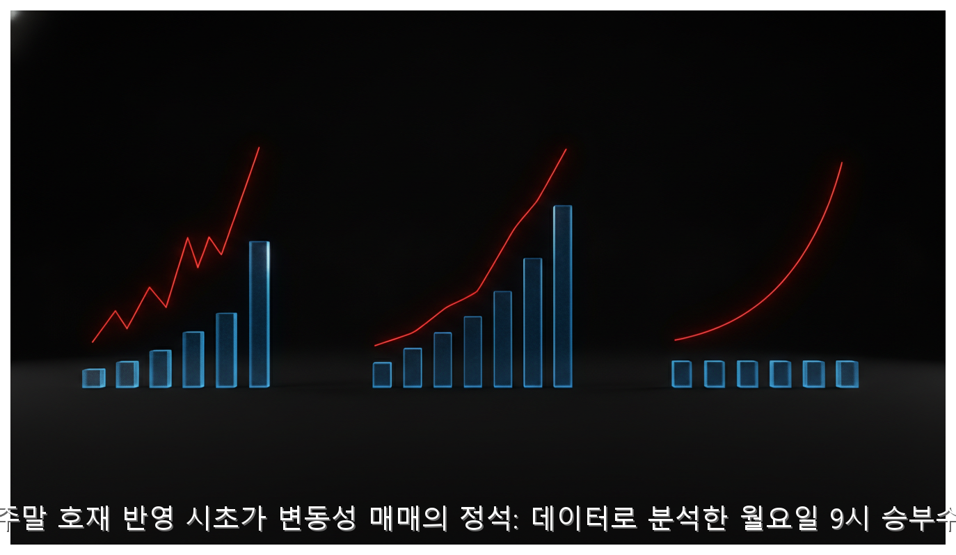 주말 호재 반영 시초가 변동성 매매의 정석: 데이터로 분석한 월요일 9시 승부수 핵심 안내 및 분석 인포그래픽 (7)