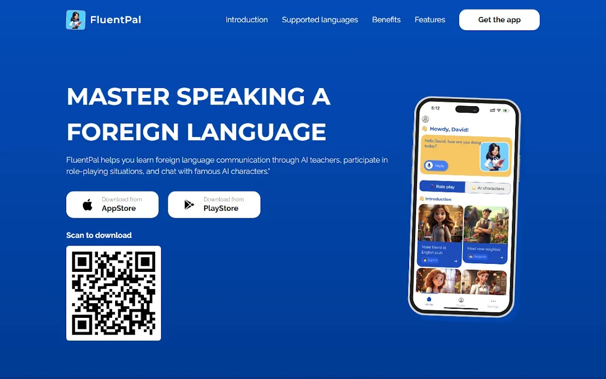 Captura de FluentPal
