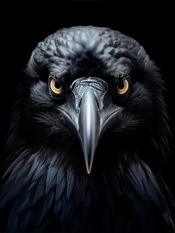 Crow Face Picture