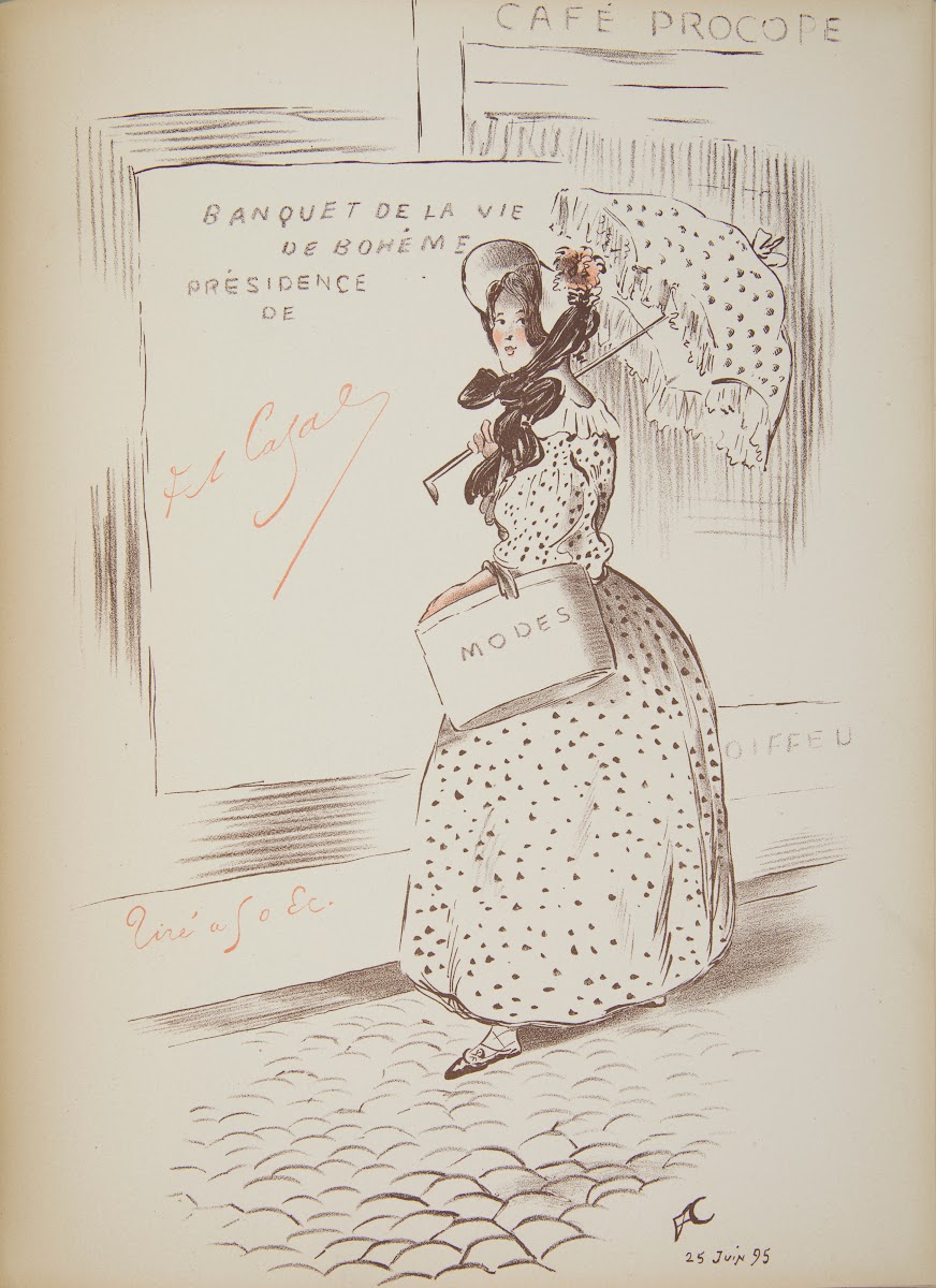 Invitation To Cafe Procope 1897