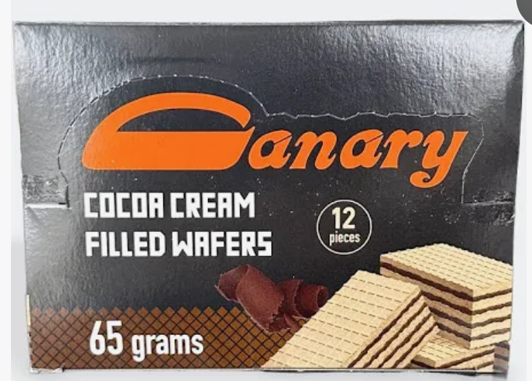 Canary Chocolate Wafer
