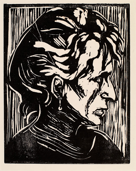 Portrait of an Elderly Lady Study of a Head 1983