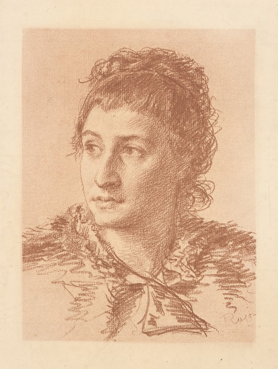 Portrait of a woman of the Brignoles family 1842 1843