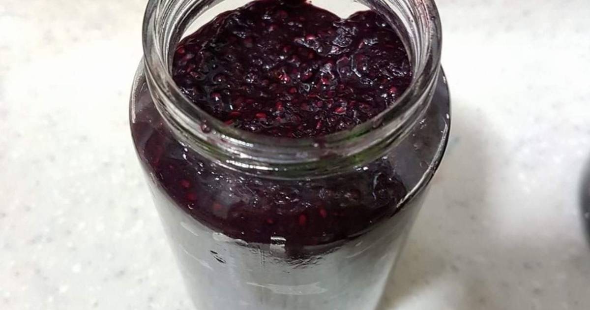Mứt việt quất hạt chia