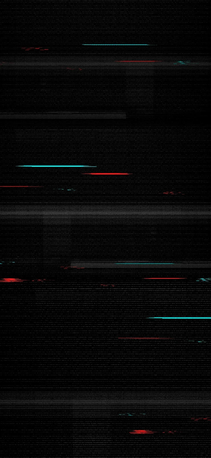 Dark Glitch Screen Static Texture - Glitch Art 4K iPhone Wallpaper (2658x5758)