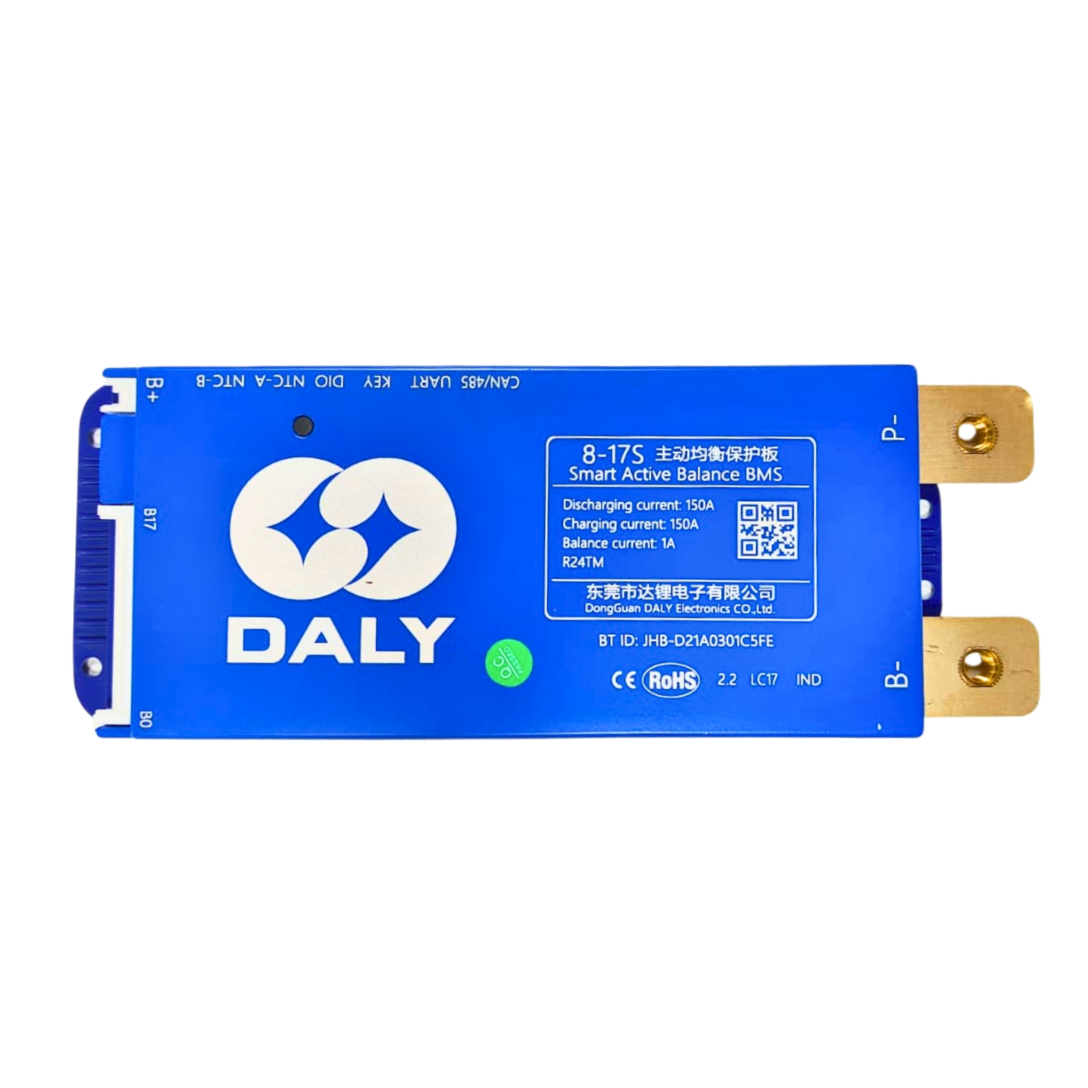 DALY(100BALANCE) SMART BMS 150A (8-17S) (11730)