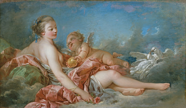 Venus and Cupid c 1760