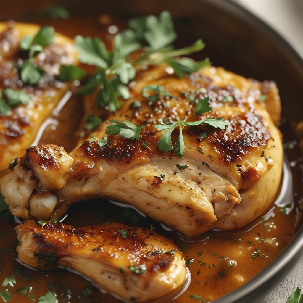 Braised Catalina Chicken Easy Homemade Comfort Meal finished