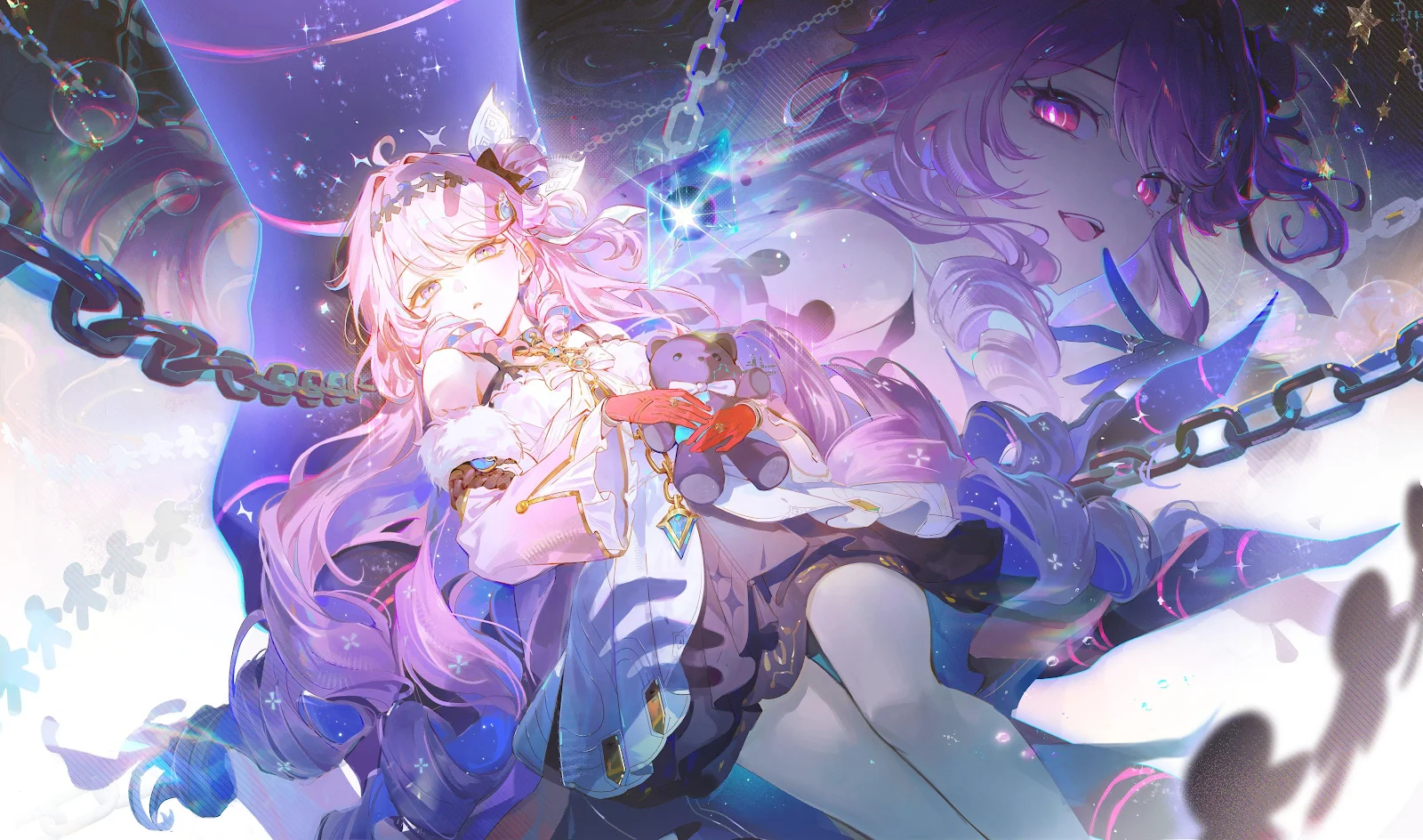 Elysia From Honkai Impact 3rd - Anime Digital Art 4K Wallpaper (4096x2416)