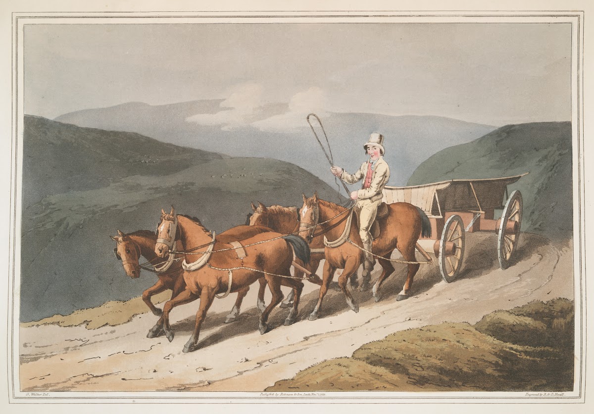 The east riding or wolds waggon Plate 16 1814