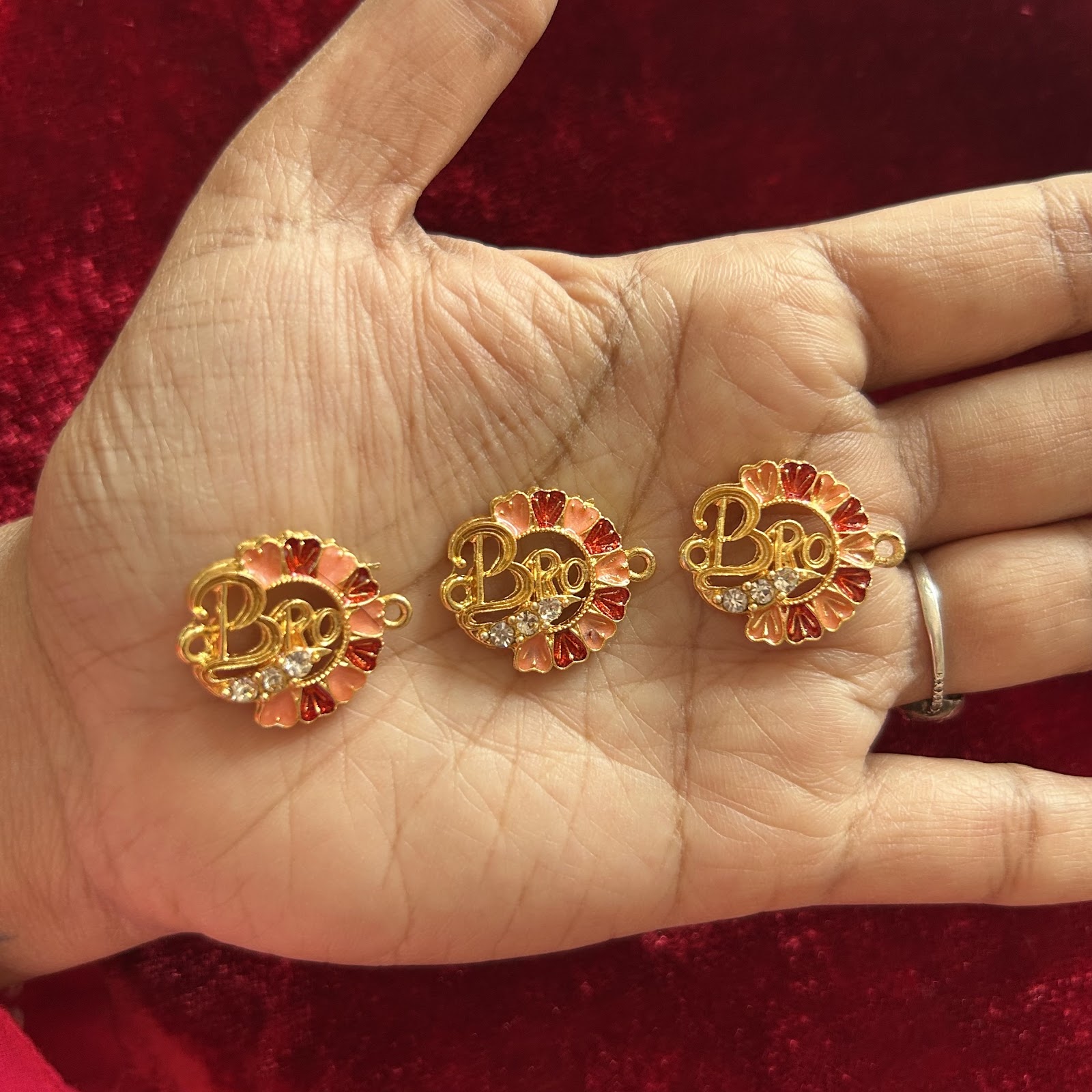Rakhi meena pendent (pack of 3) L