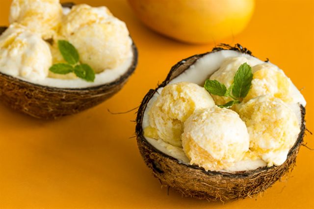 Kem Xoài Cốt Dừa
