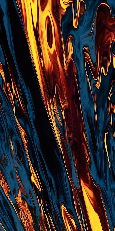 Wavy, Wavy Lines, Abstract, Colorful, Digital Art Phone Wallpaper