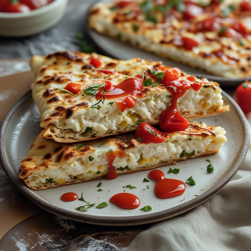 Viral Cottage Cheese Flatbread Easy Homemade Recipe for Quick Meals finished
