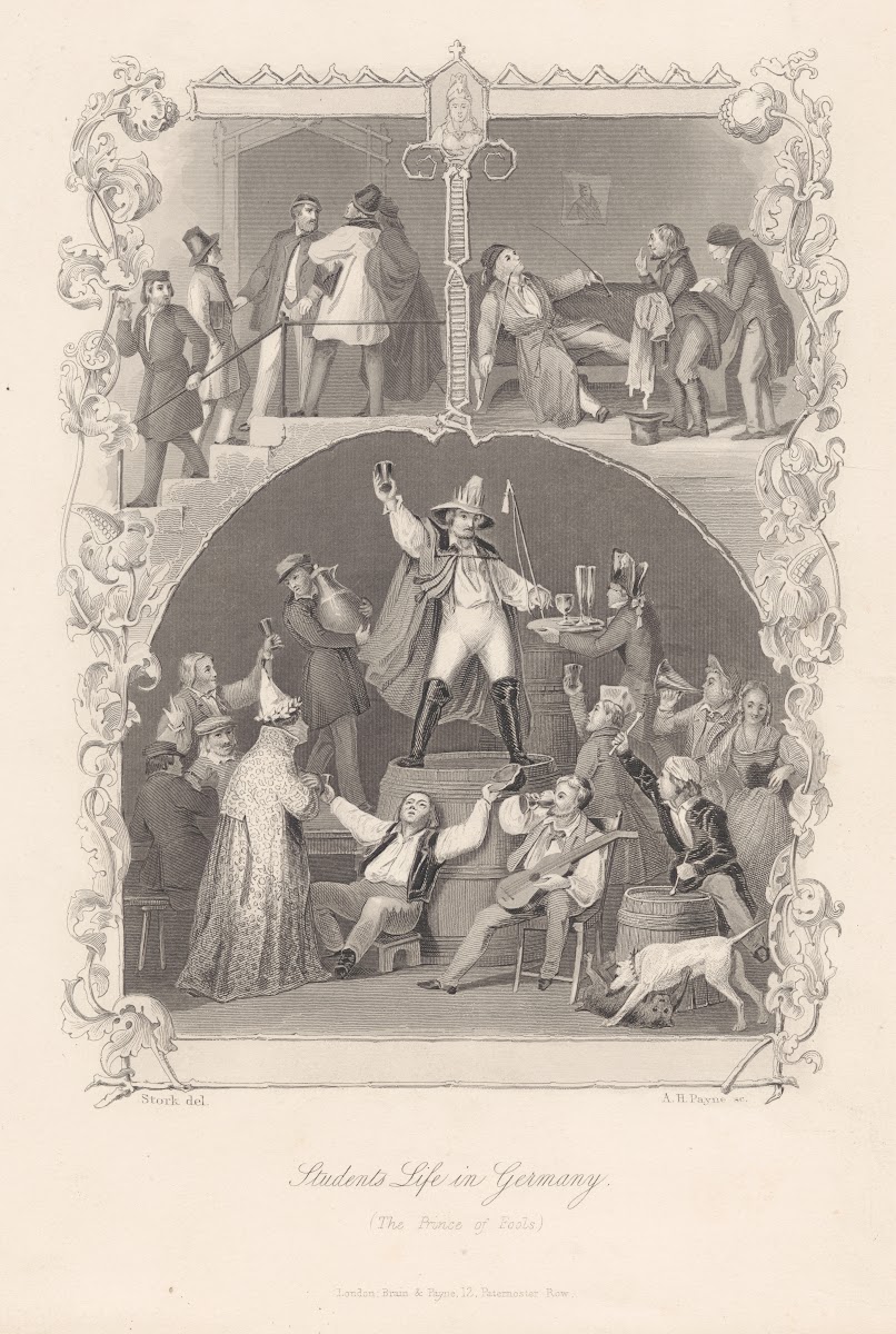 Students Life in Germany The Prince of Fools 1846