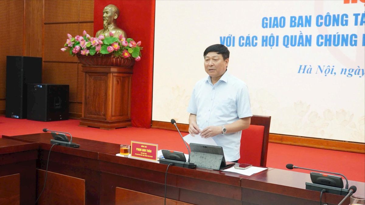 Mặt trận thành phố đồng hành các hội tổ chức tốt đại hội - Đài Phát thanh và truyền hình Hà Nội