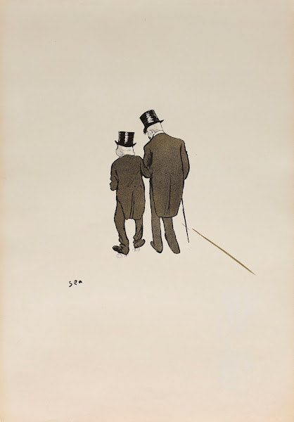 Deux vieux abonnés de lOpéra 1901