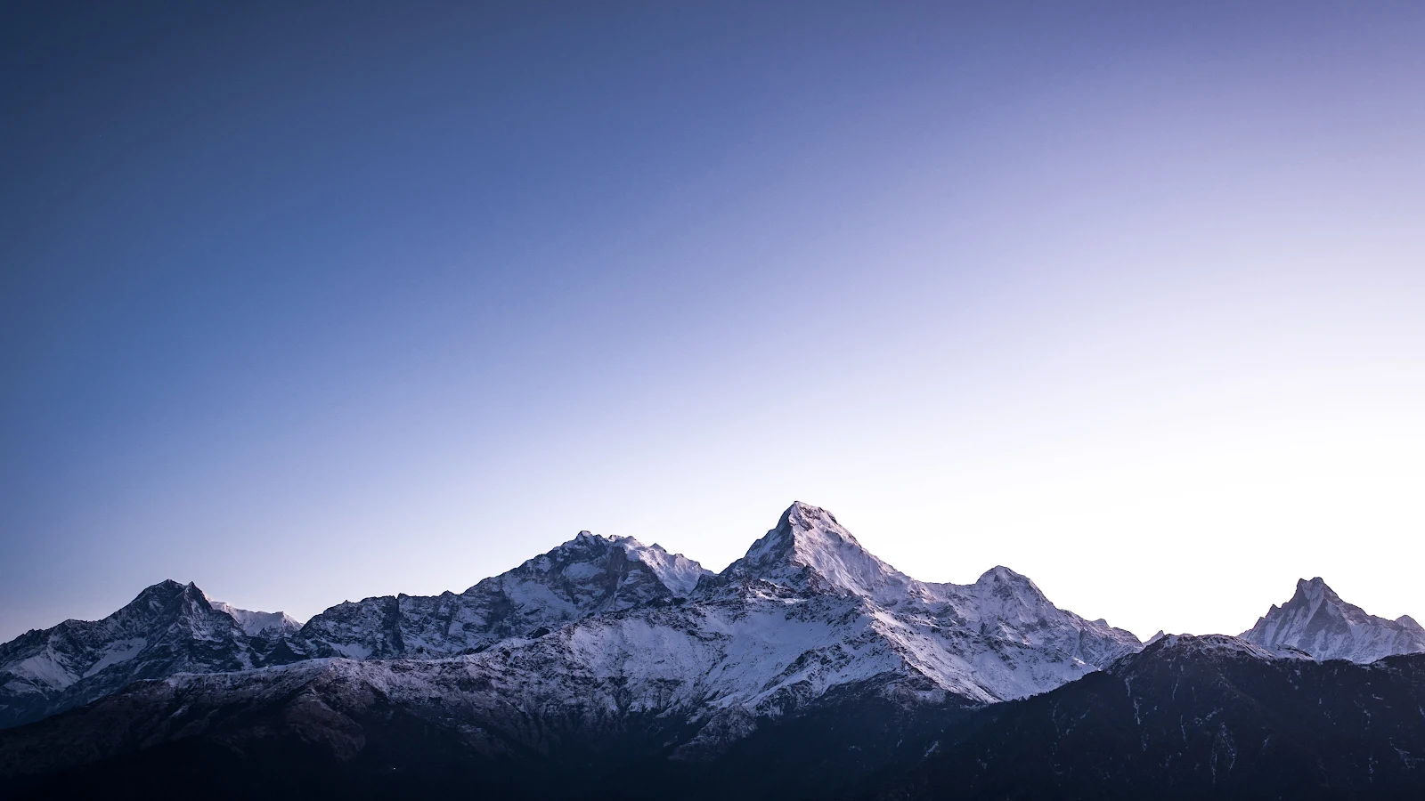 Landscape, Nature, Mountains, Snow, Sky 4K Desktop, iPhone Wallpaper Background