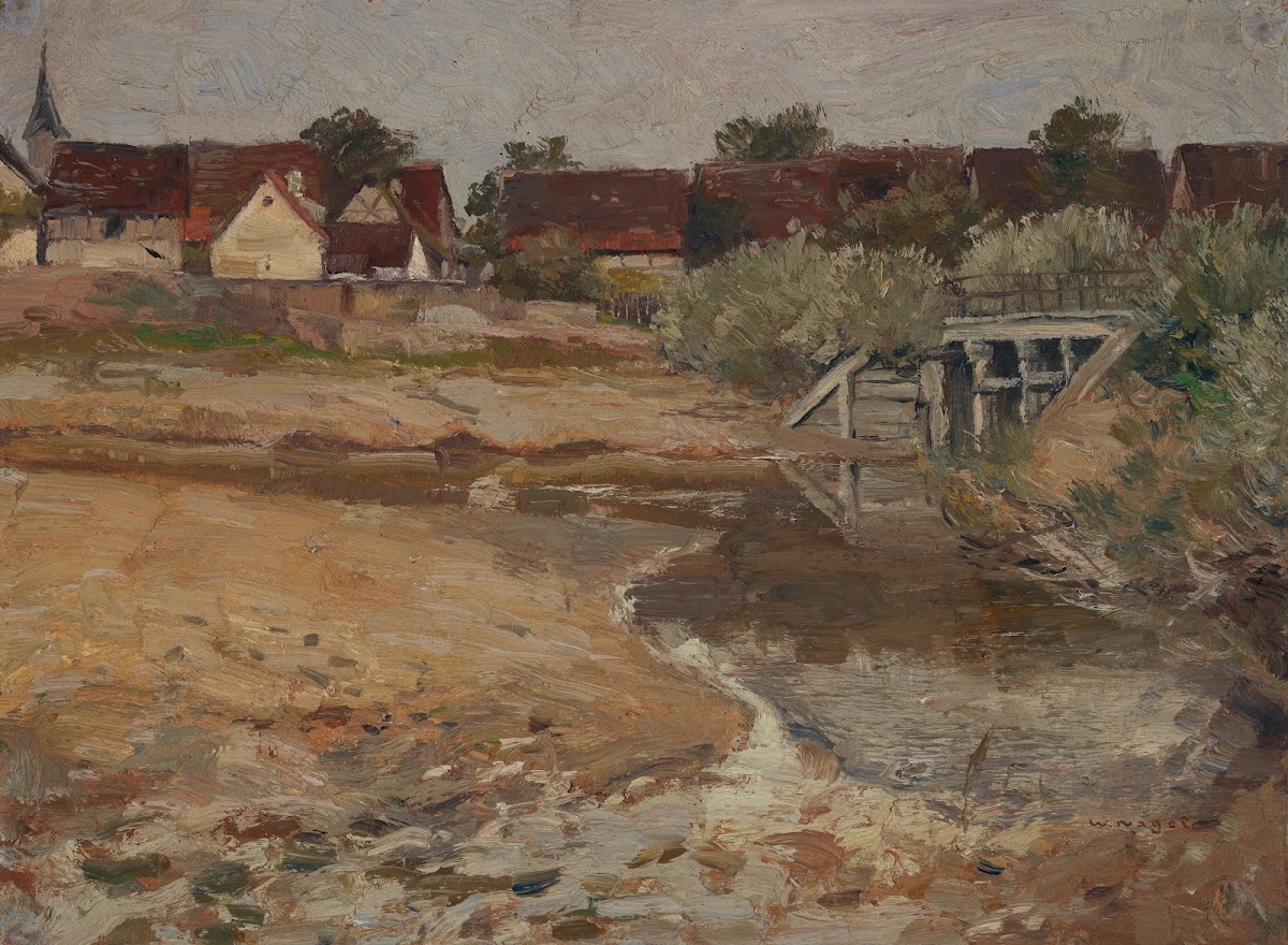 Vor dem Dorf ca 1925