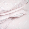 Постельный комплект для детской кроватки 5 эл Twins Via (поплин) Baby pink