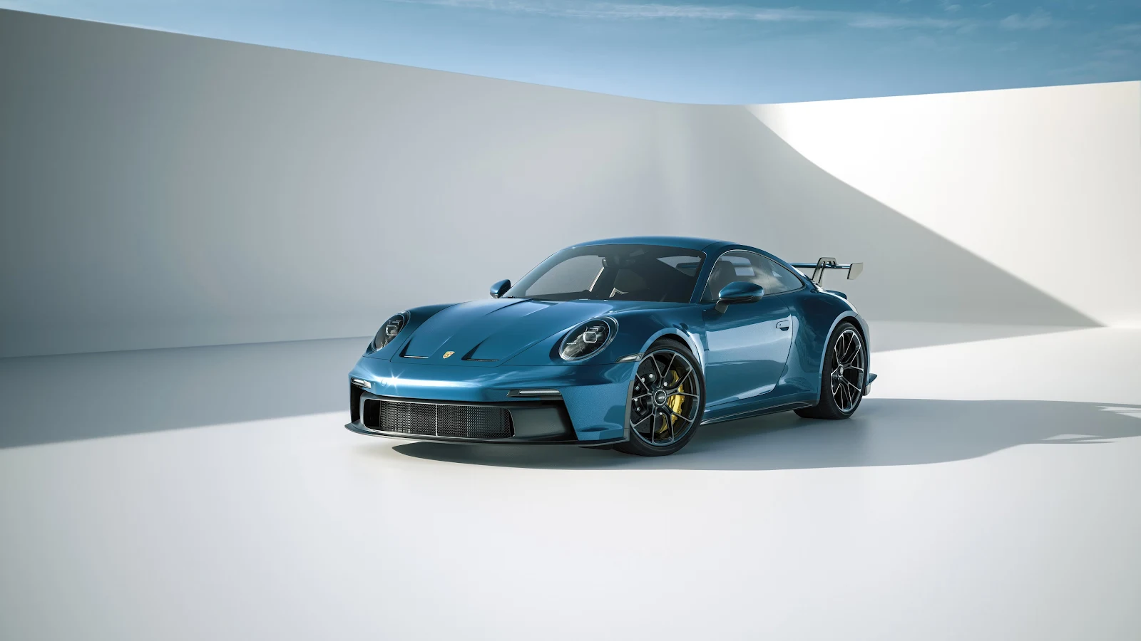 Porsche, 911, Gt3, Blue, Car 4K Wallpaper Background [3840x2160]