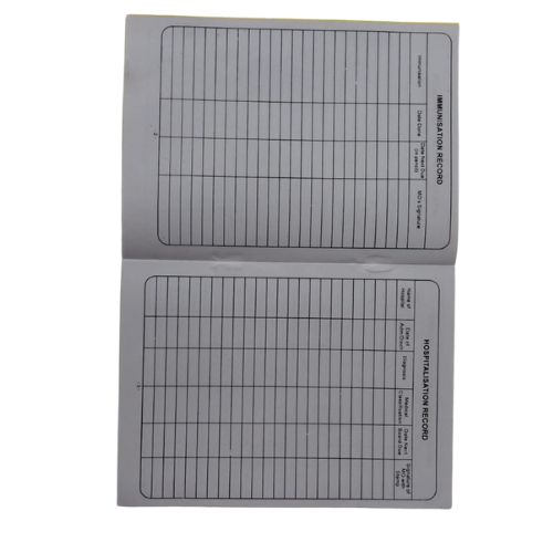HEALTH RECORD CARD JCOS/OR INDIAN ARMY
