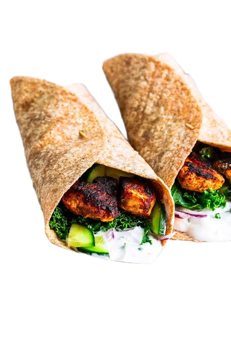 Chicken tikka wrap
