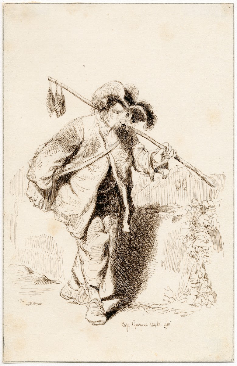Een rattenvanger 1846