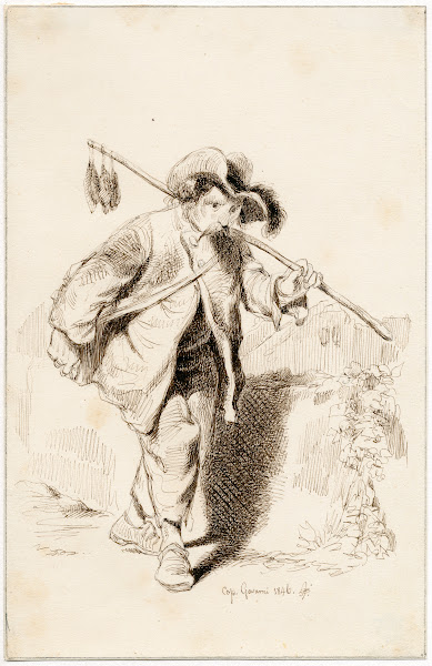Een rattenvanger 1846