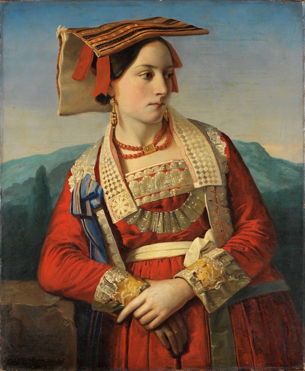 Portrait of a young Roman woman 1837