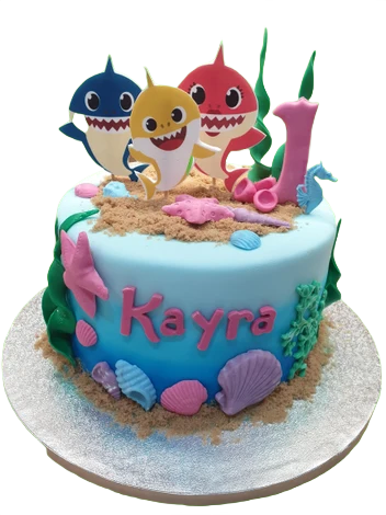 Baby Shark Birthday Cake CB-NC539