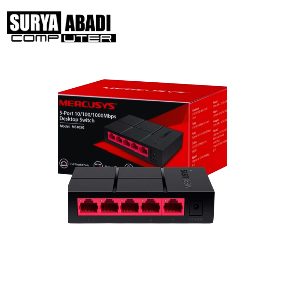 Switch Hub Mercusys 5 Port