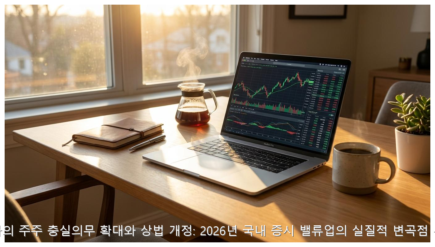 이사의 주주 충실의무 확대와 상법 개정: 2026년 국내 증시 밸류업의 실질적 변곡점 분석 핵심 안내 및 분석 인포그래픽 (8)